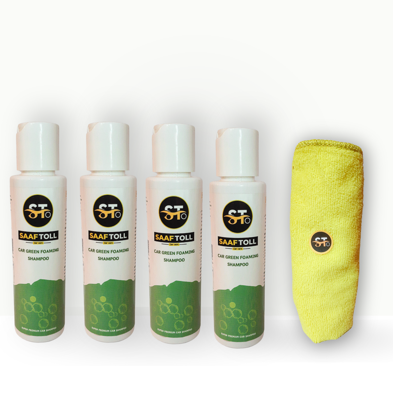 Saaftoll car green foaming shampoo